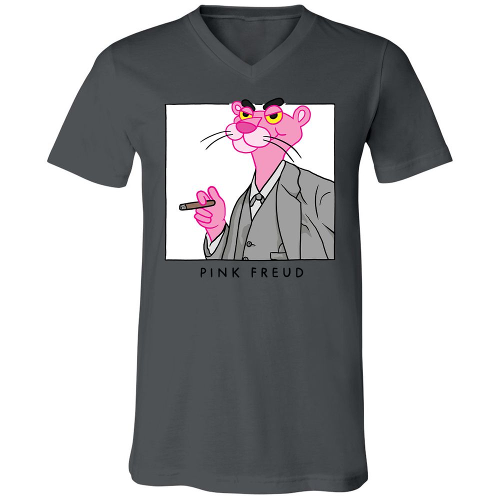 Unisex V-Neck T-Shirt - UR36NS3W - Asphalt - 12