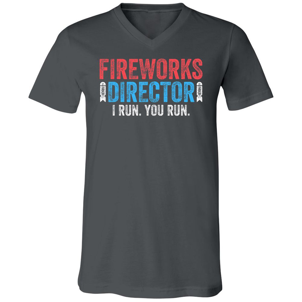 Unisex V-Neck T-Shirt - JLF2MWJB - Asphalt - 12