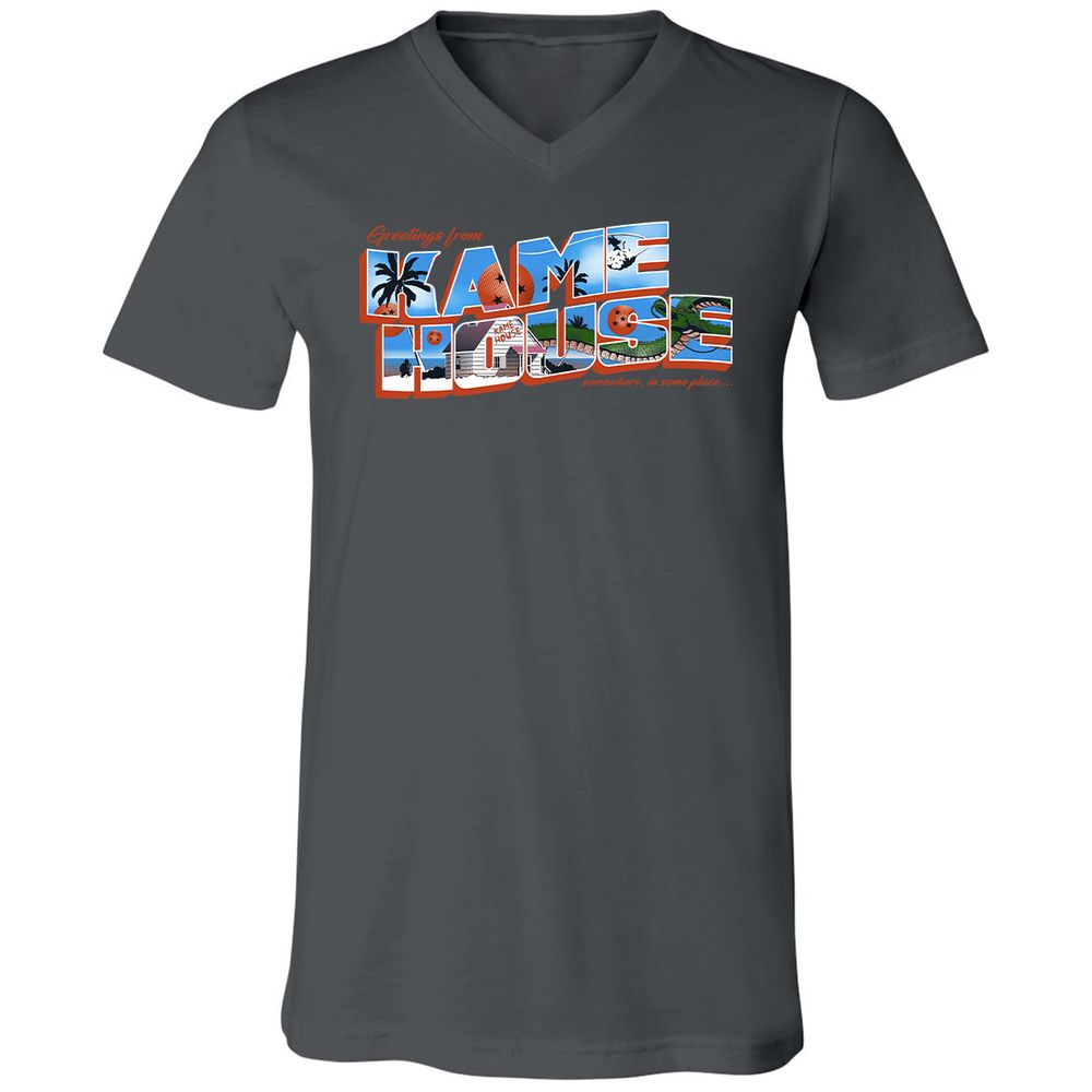 Unisex V-Neck T-Shirt - SU17MH6C - Asphalt - 12