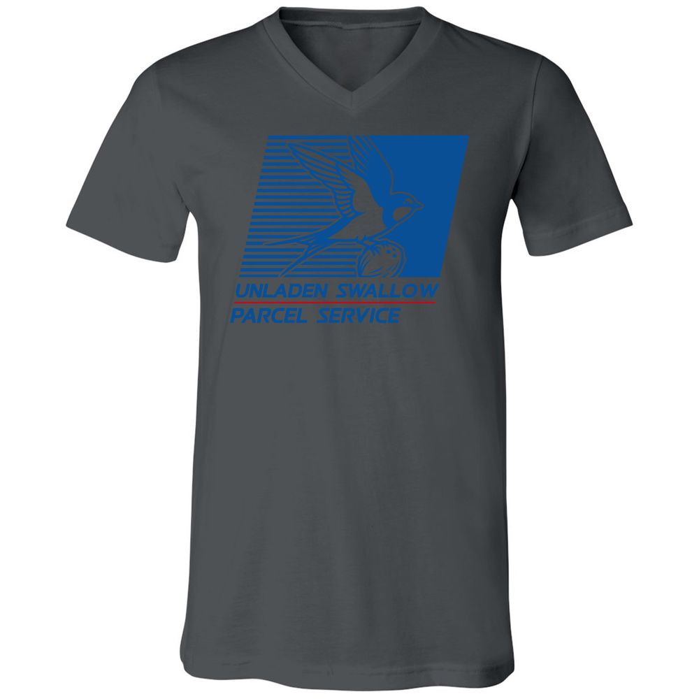 Unisex V-Neck T-Shirt - 55PU75KS - Asphalt - 12