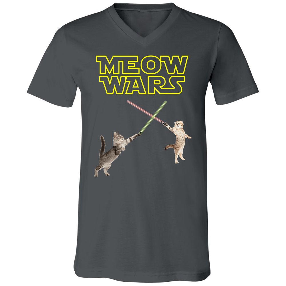 Unisex V-Neck T-Shirt - LFZZ339A - Asphalt - 12