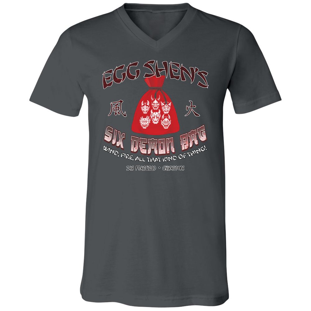 Unisex V-Neck T-Shirt - MVP3UF81 - Asphalt - 12