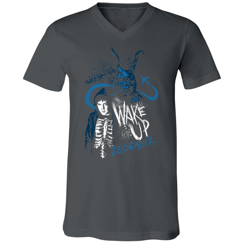 Unisex V-Neck T-Shirt - SB3LH27K - Asphalt - 12