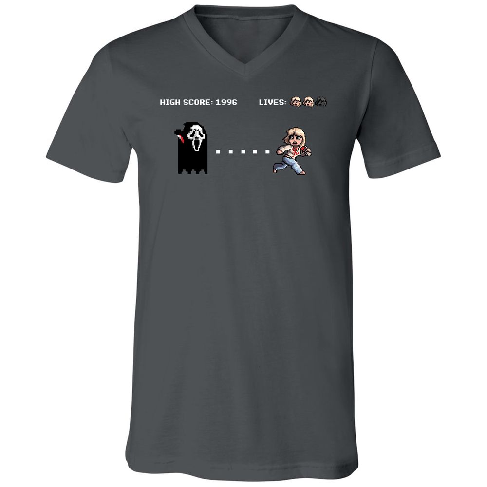 Unisex V-Neck T-Shirt - 24FBLSN4 - Asphalt - 12