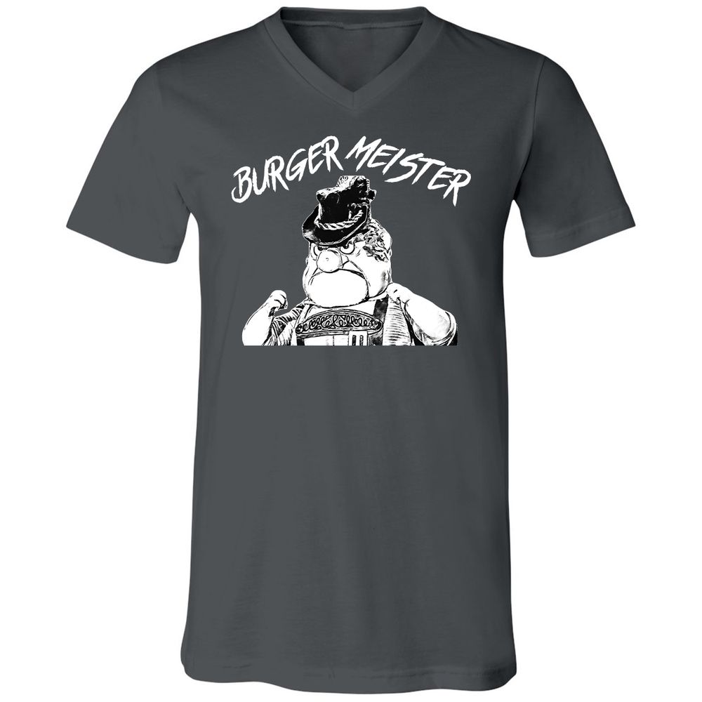 Unisex V-Neck T-Shirt - A1SYCWE1 - Asphalt - 12