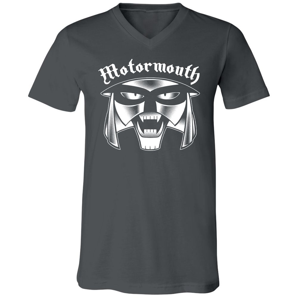 Unisex V-Neck T-Shirt - EGYZQ5KJ - Asphalt - 12