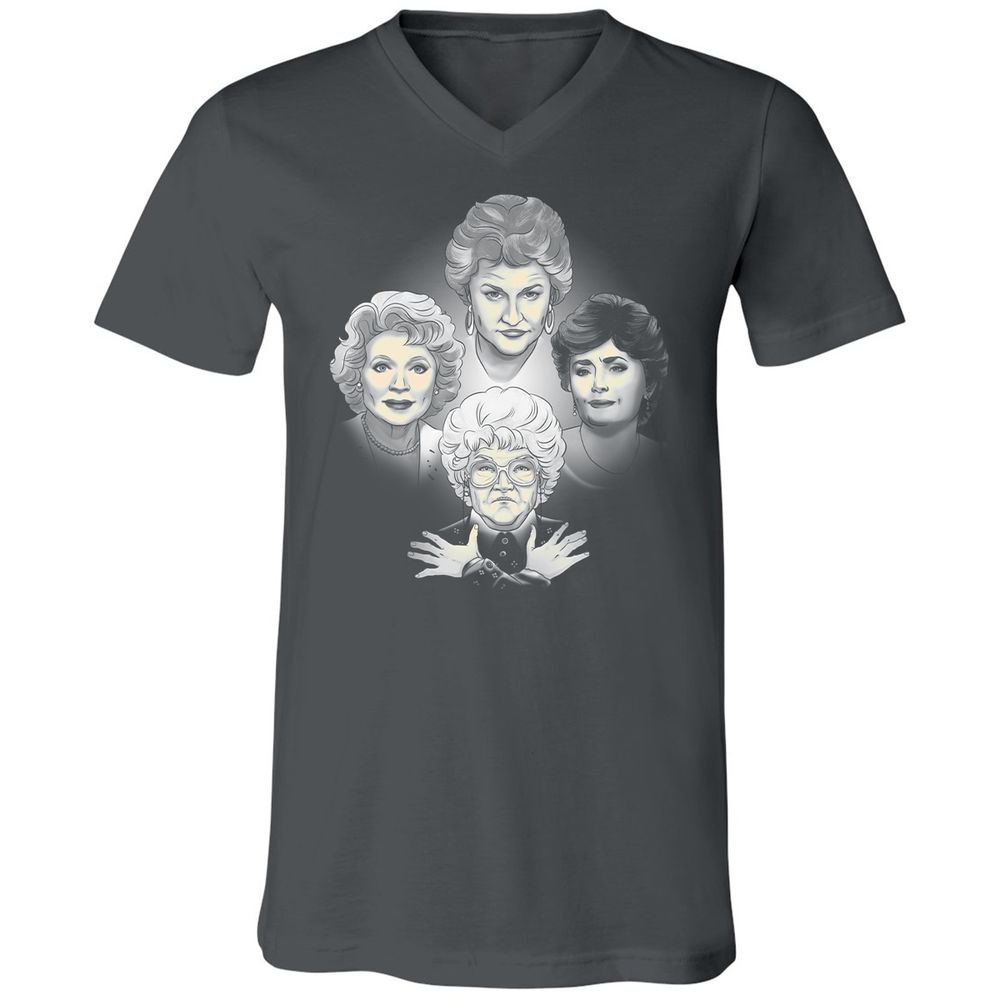 Unisex V-Neck T-Shirt - BH3LFBG5 - Asphalt - 12