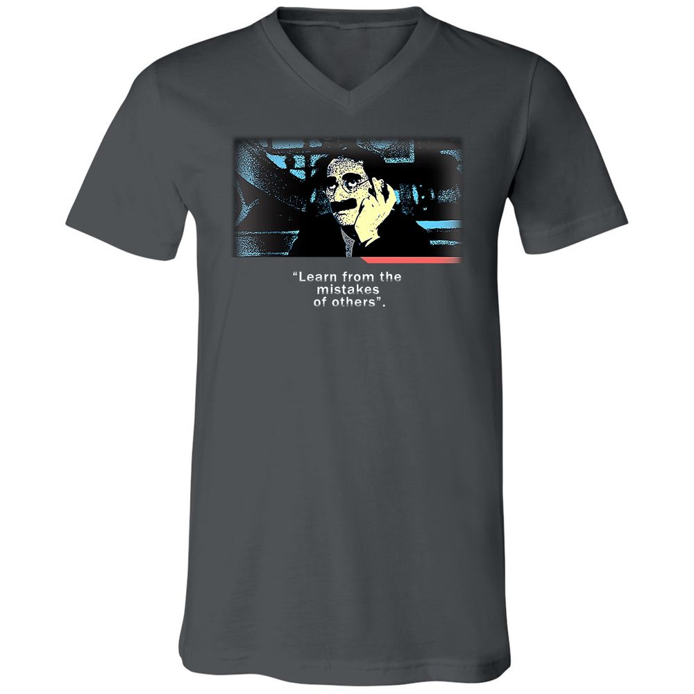 Unisex V-Neck T-Shirt - XW3481BG - Asphalt - 12
