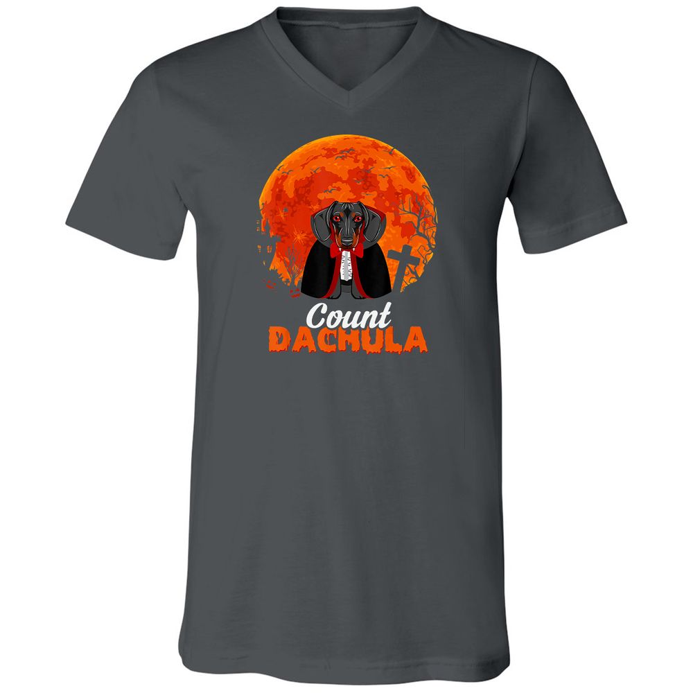 Unisex V-Neck T-Shirt - GT4Z3391 - Asphalt - 12