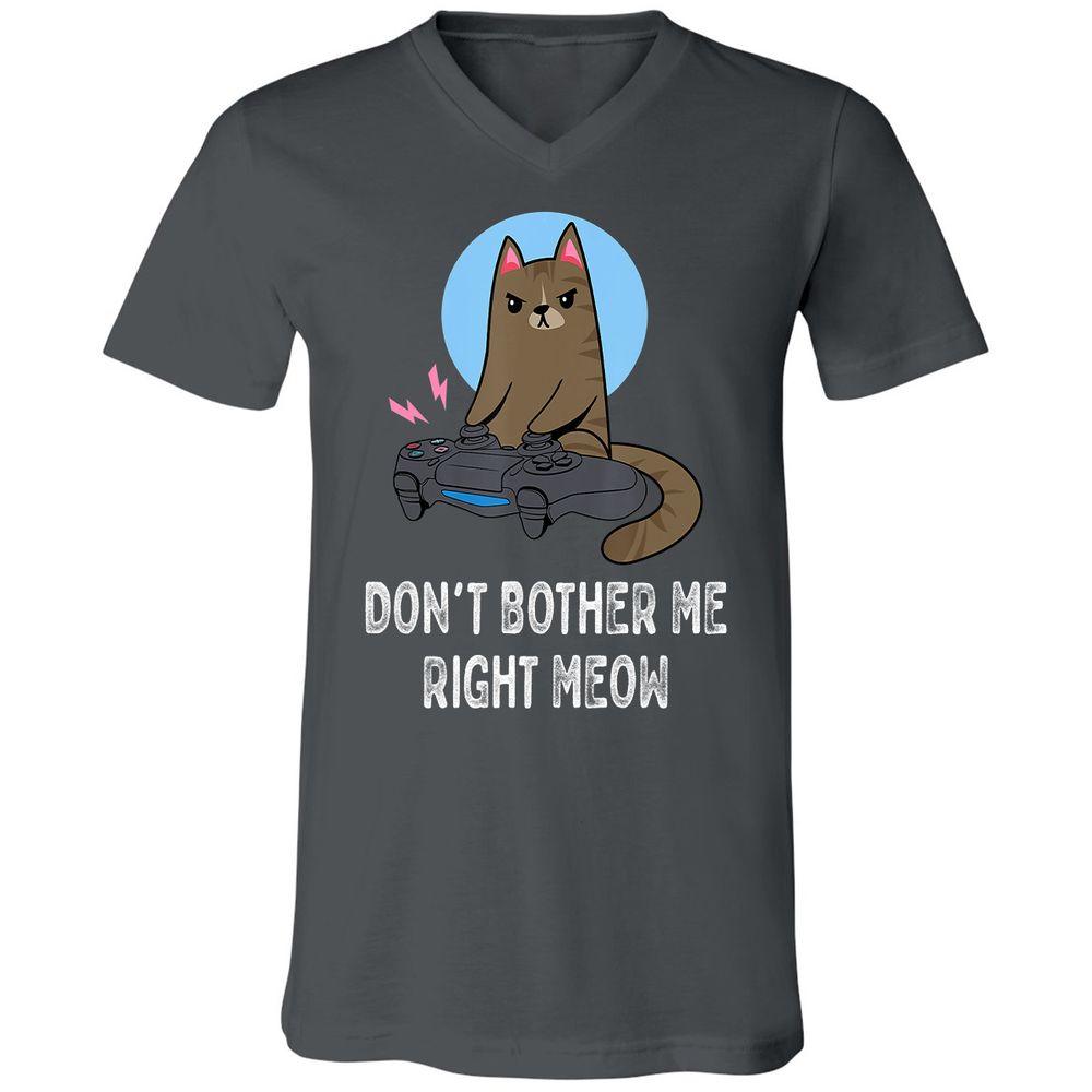 Unisex V-Neck T-Shirt - 3VPUNY5S - Asphalt - 12