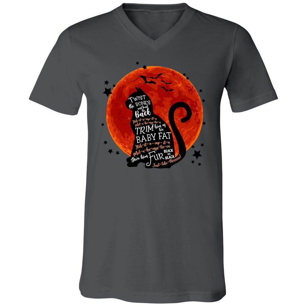 Unisex V-Neck T-Shirt - BNDCZTMC - Asphalt - 12