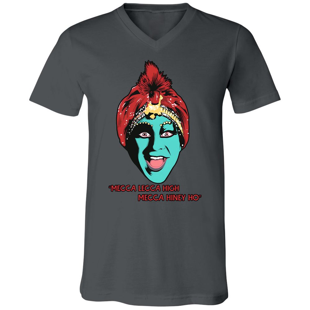 Unisex V-Neck T-Shirt - 3X583ZH3 - Asphalt - 12
