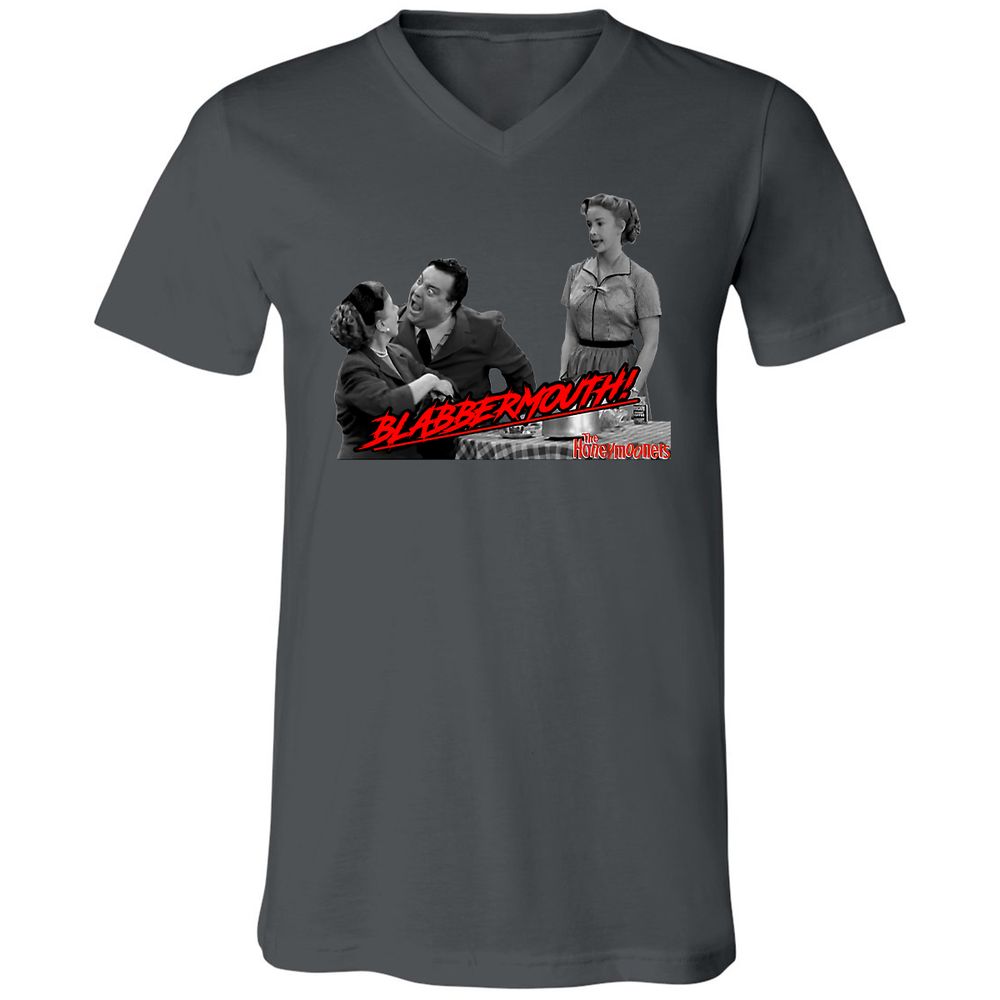 Unisex V-Neck T-Shirt - SEV29JN2 - Asphalt - 12
