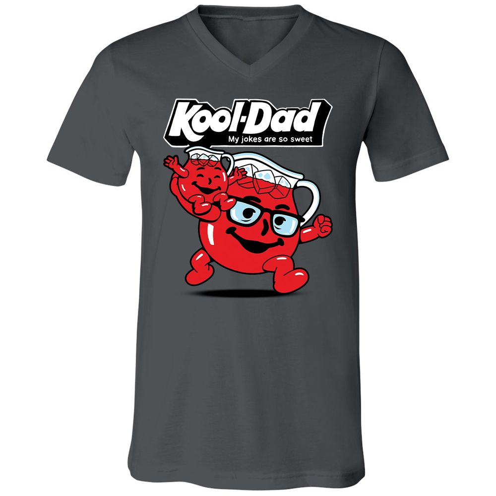 Unisex V-Neck T-Shirt - 8PN64PJ9 - Asphalt - 12