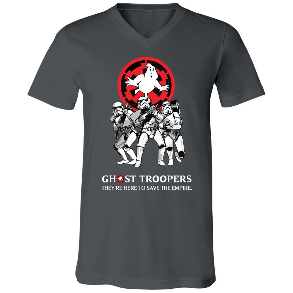 Unisex V-Neck T-Shirt - JMN9HP1D - Asphalt - 12