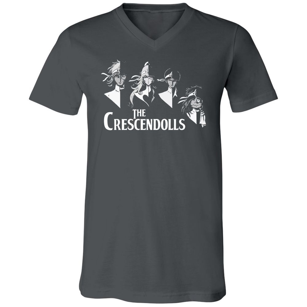 Unisex V-Neck T-Shirt - RJ53Z19D - Asphalt - 12