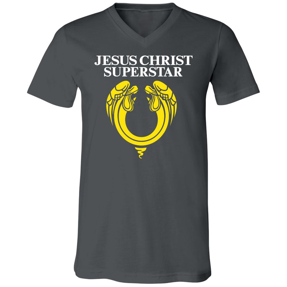 Unisex V-Neck T-Shirt - N18TJK59 - Asphalt - 12