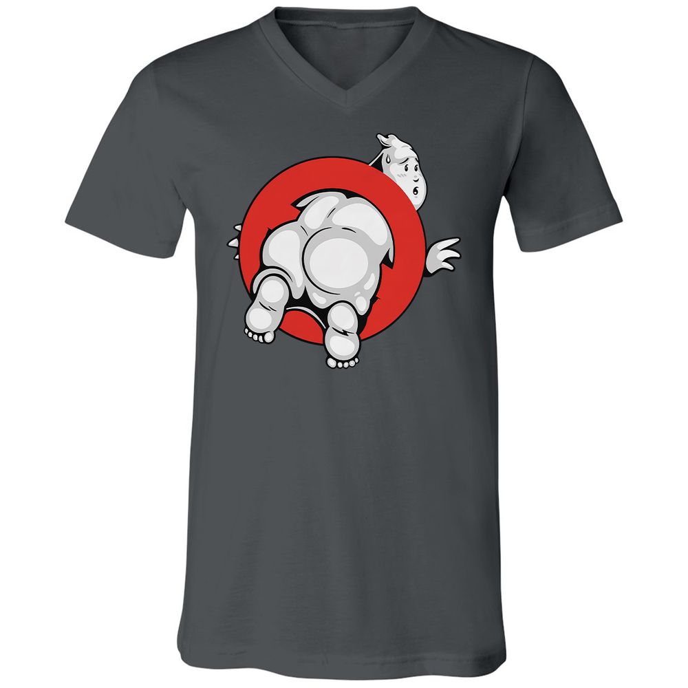 Unisex V-Neck T-Shirt - S8EUNX6Z - Asphalt - 12