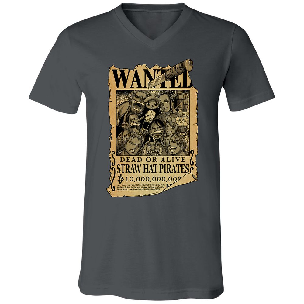 Unisex V-Neck T-Shirt - 1J4L674A - Asphalt - 12