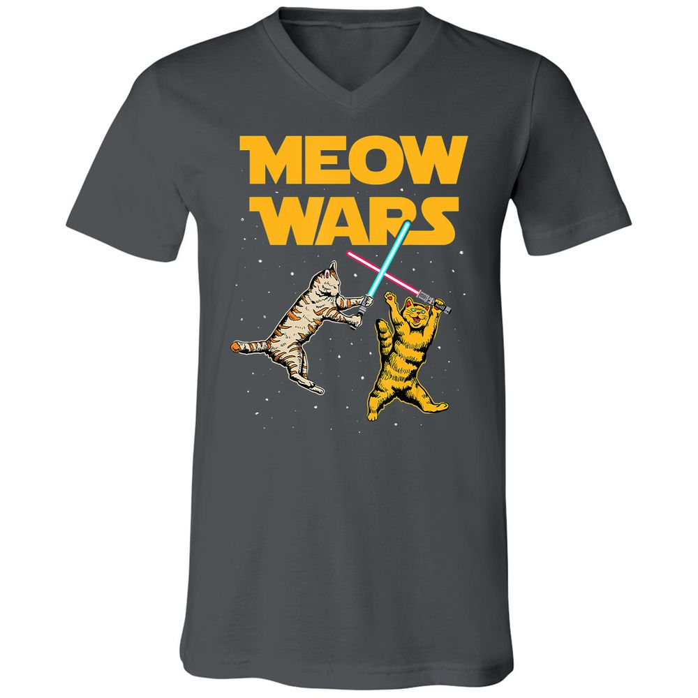 Unisex V-Neck T-Shirt - 2Z96QF1T - Asphalt - 12