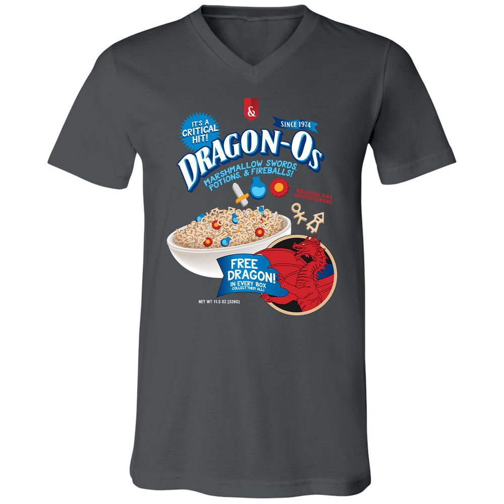 Unisex V-Neck T-Shirt - DPXAZ5ZU - Asphalt - 12