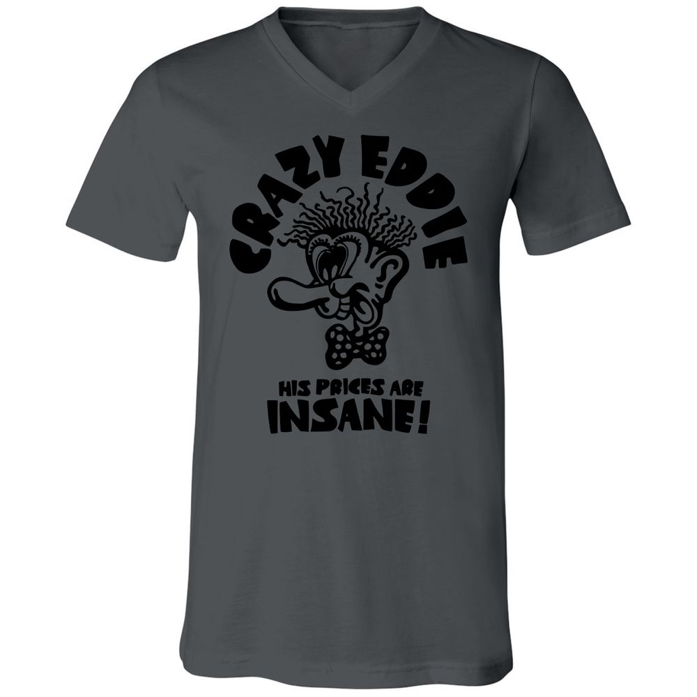 Unisex V-Neck T-Shirt - FN65VSXS - Asphalt - 12