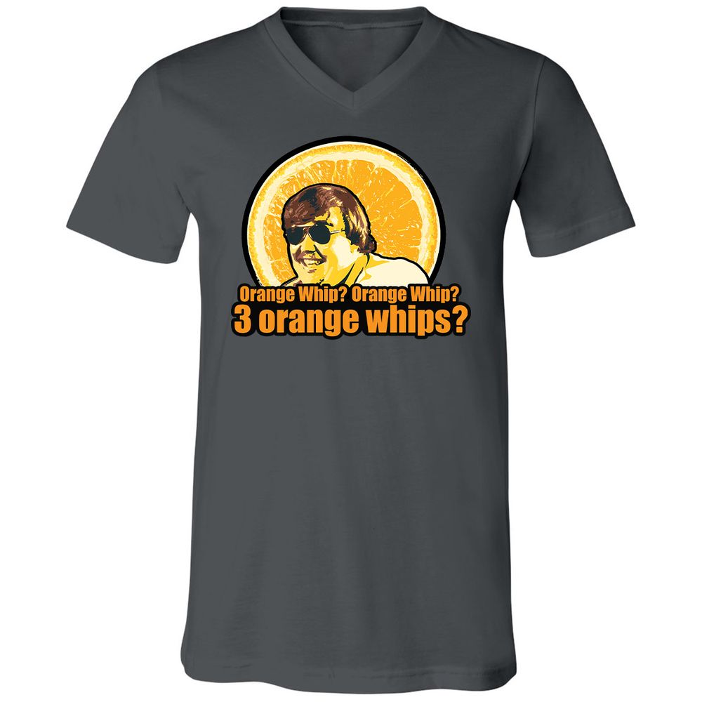 Unisex V-Neck T-Shirt - 6NMXD9EF - Asphalt - 12