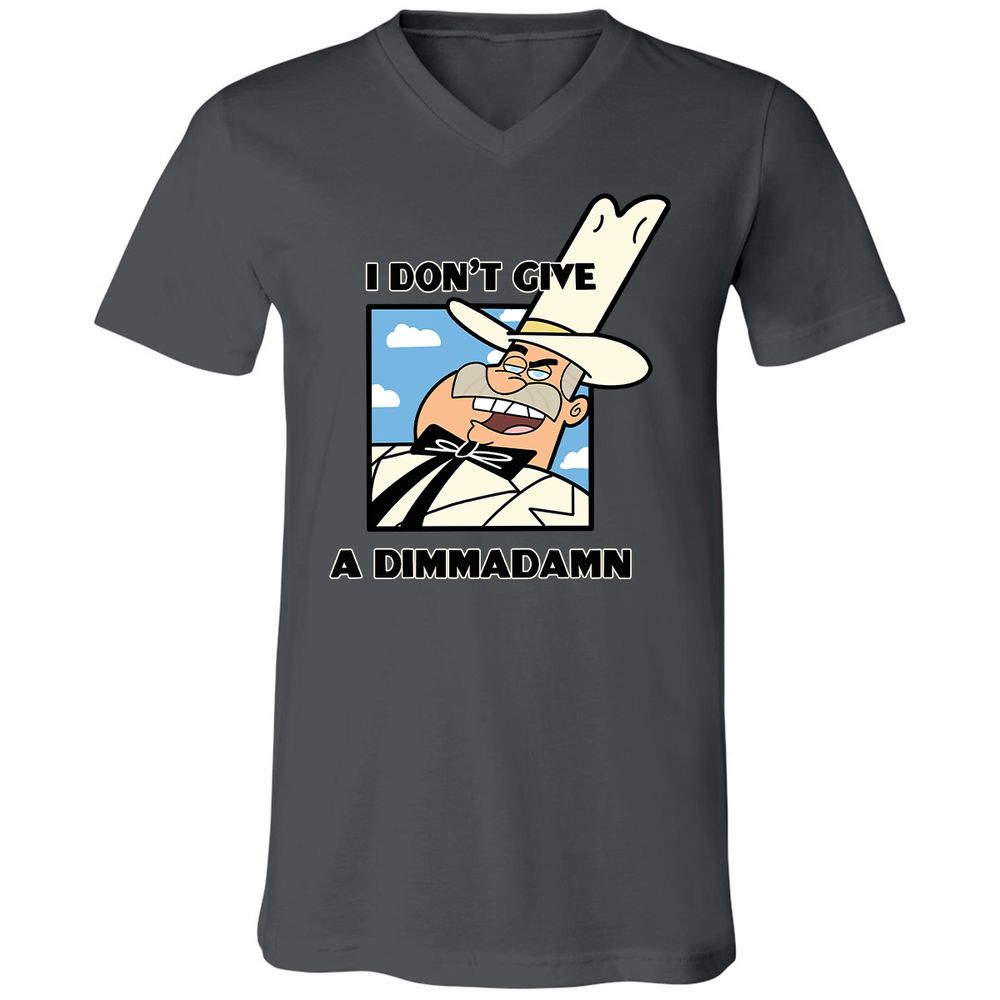 Unisex V-Neck T-Shirt - VTRFFSZ8 - Asphalt - 12