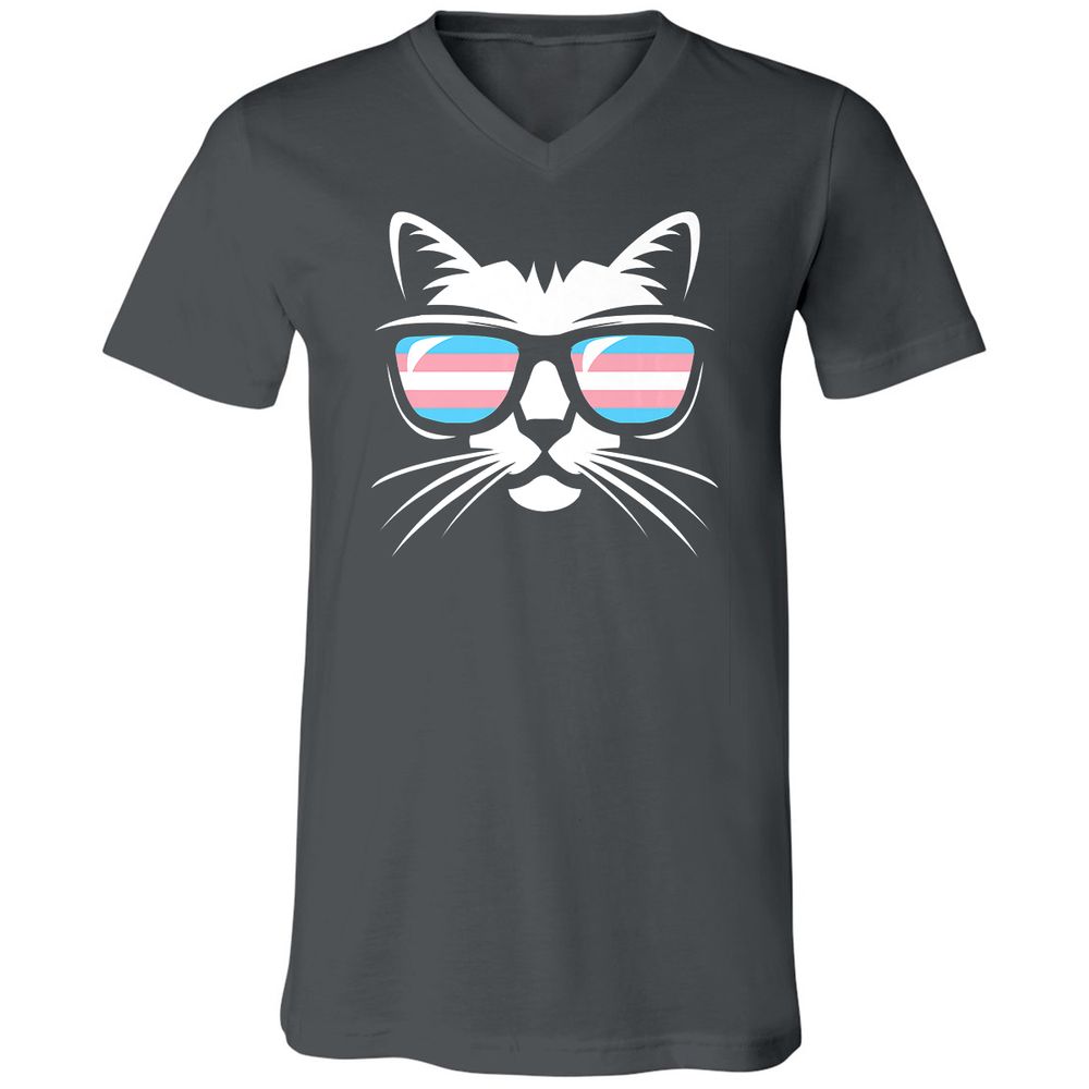 Unisex V-Neck T-Shirt - 21TJ98M1 - Asphalt - 12