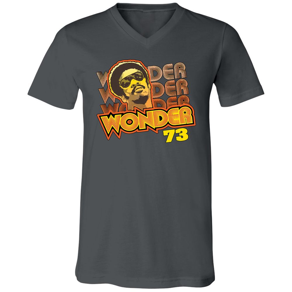 Unisex V-Neck T-Shirt - 9AJ3TCNM - Asphalt - 12