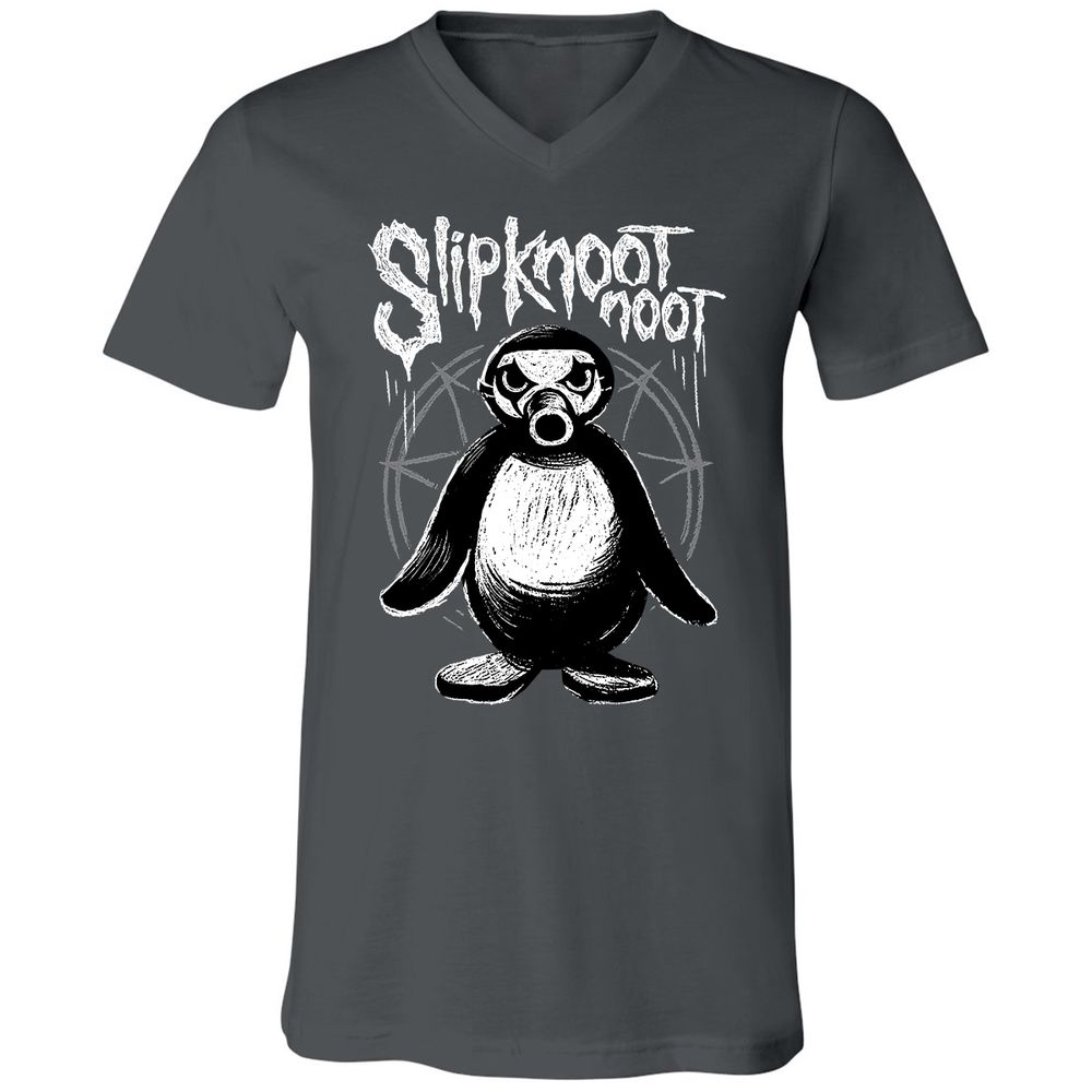 Unisex V-Neck T-Shirt - RY8STQJY - Asphalt - 12