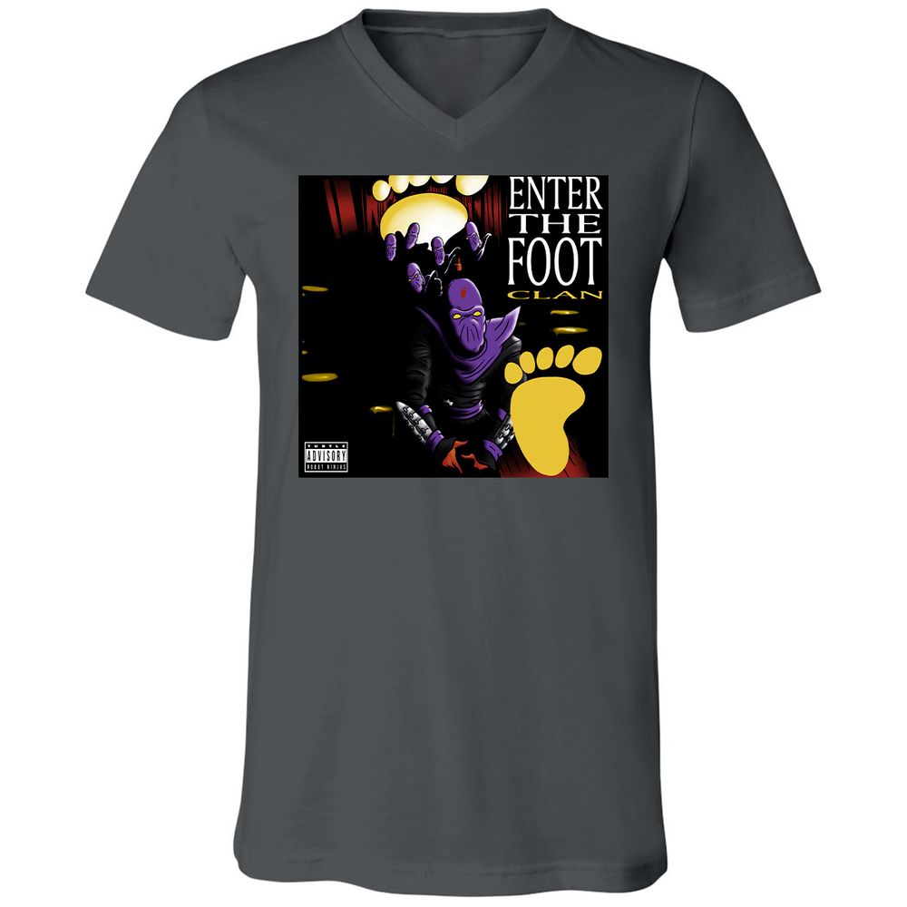 Unisex V-Neck T-Shirt - 2E83CY24 - Asphalt - 12