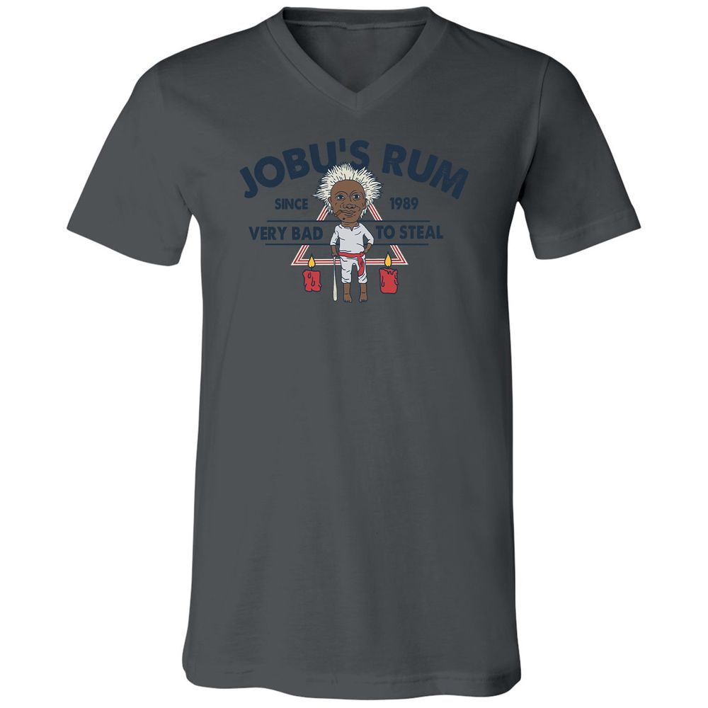 Unisex V-Neck T-Shirt - TJ724RGP - Asphalt - 12