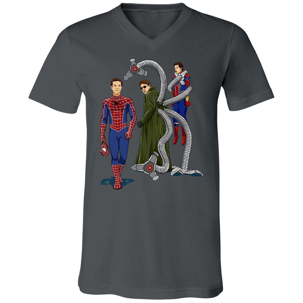 Unisex V-Neck T-Shirt - DA53274B - Asphalt - 12