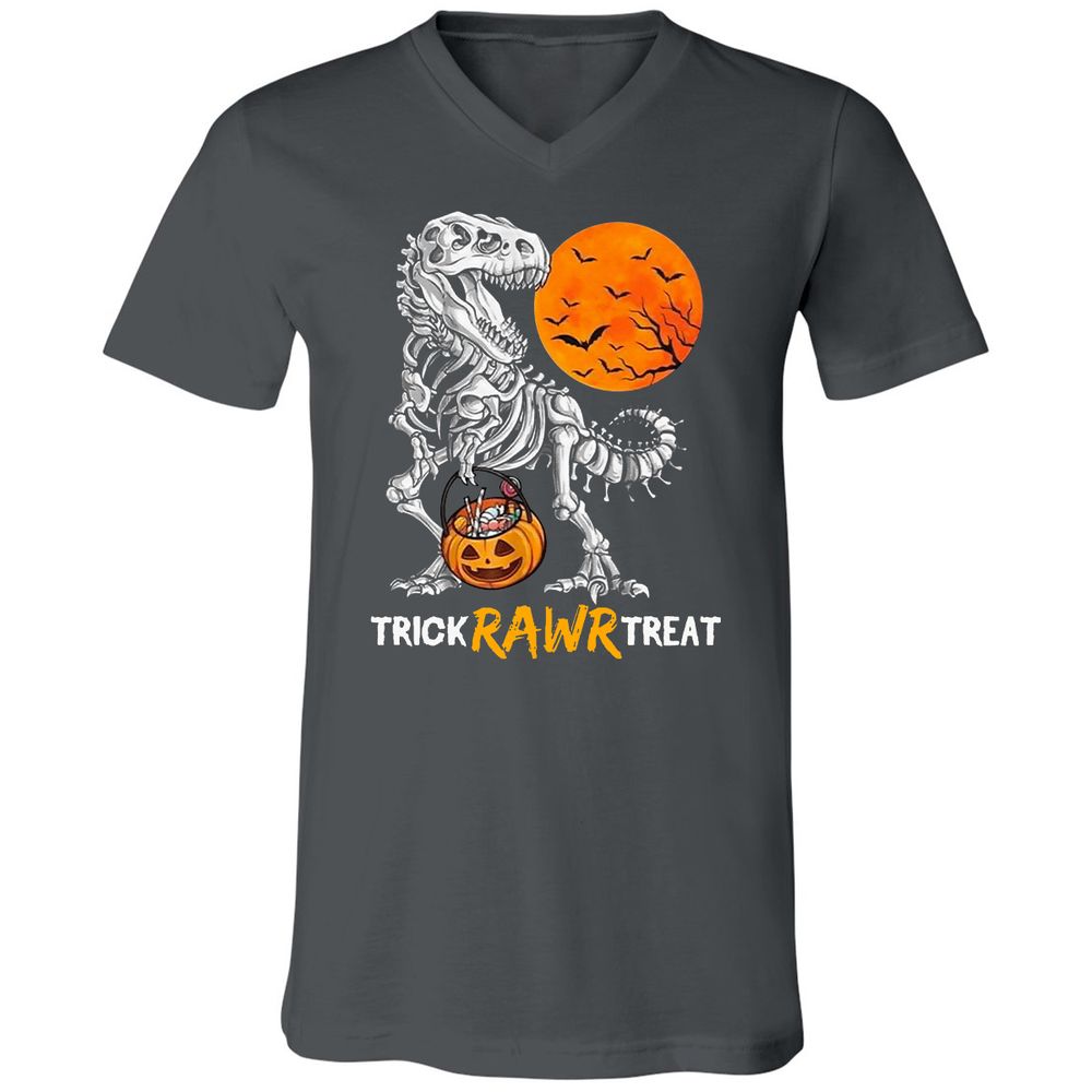 Unisex V-Neck T-Shirt - TMWDPDC1 - Asphalt - 12