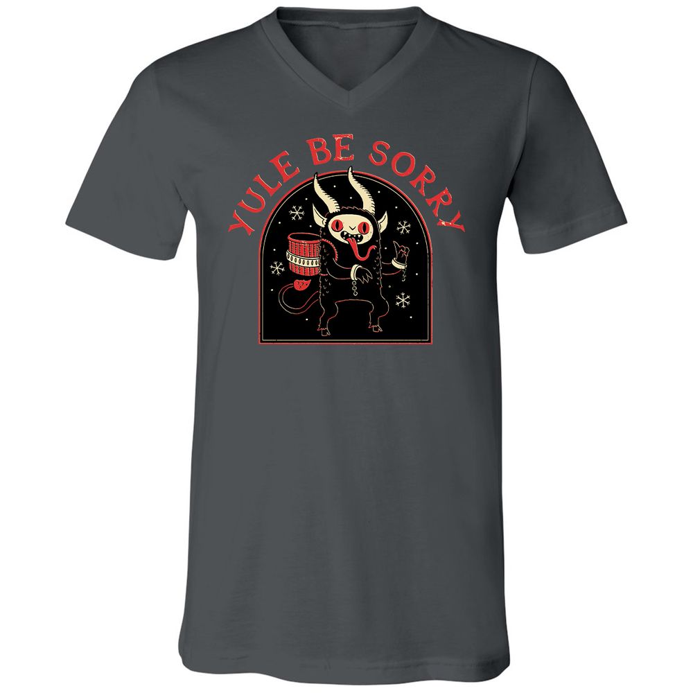 Unisex V-Neck T-Shirt - AU6GV39A - Asphalt - 12