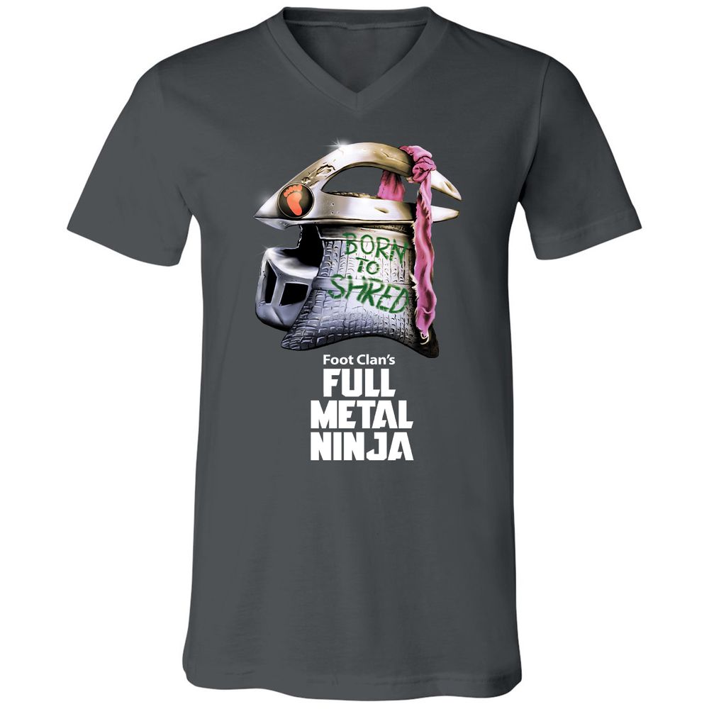 Unisex V-Neck T-Shirt - RC5AA1S6 - Asphalt - 12