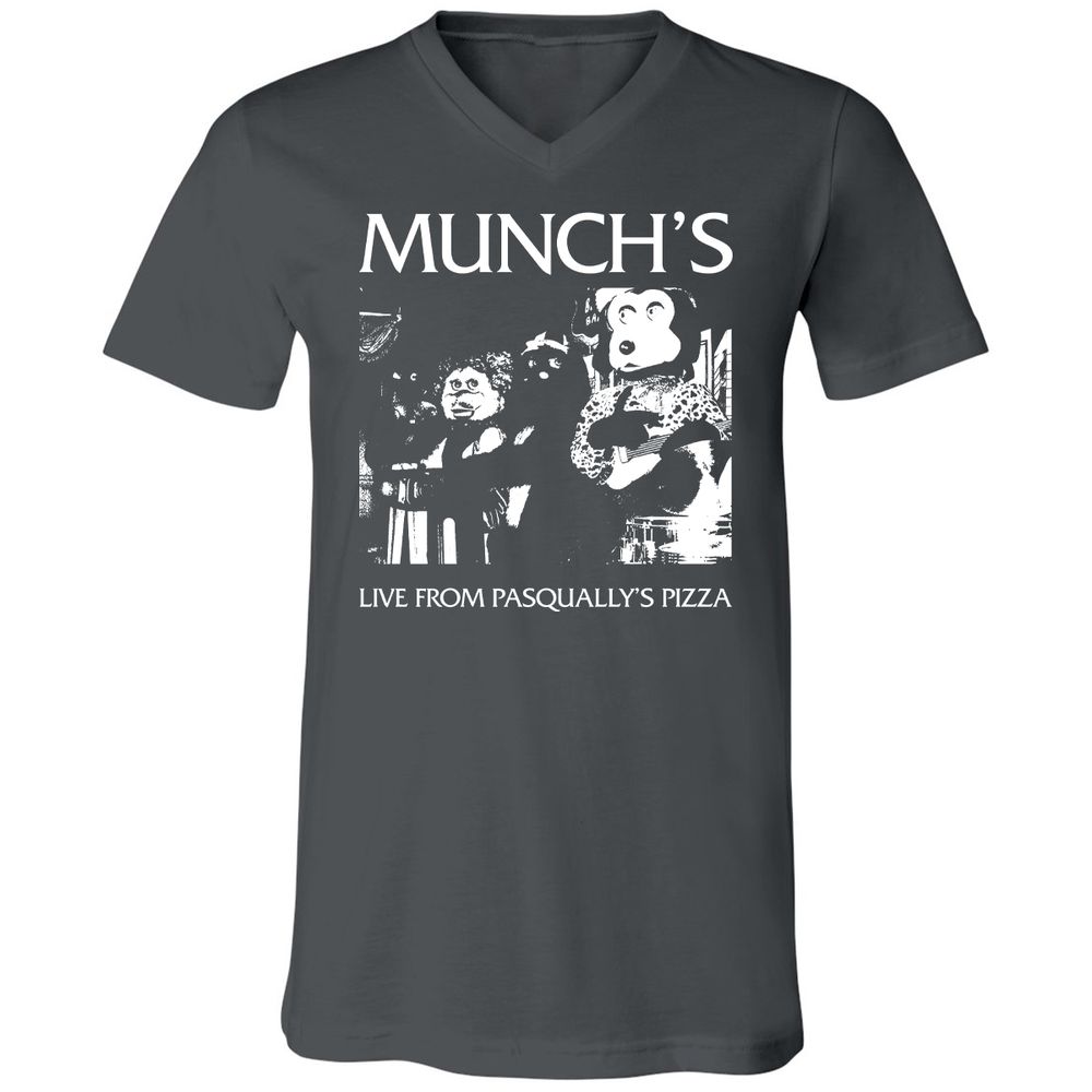 Unisex V-Neck T-Shirt - 77PBSNG3 - Asphalt - 12