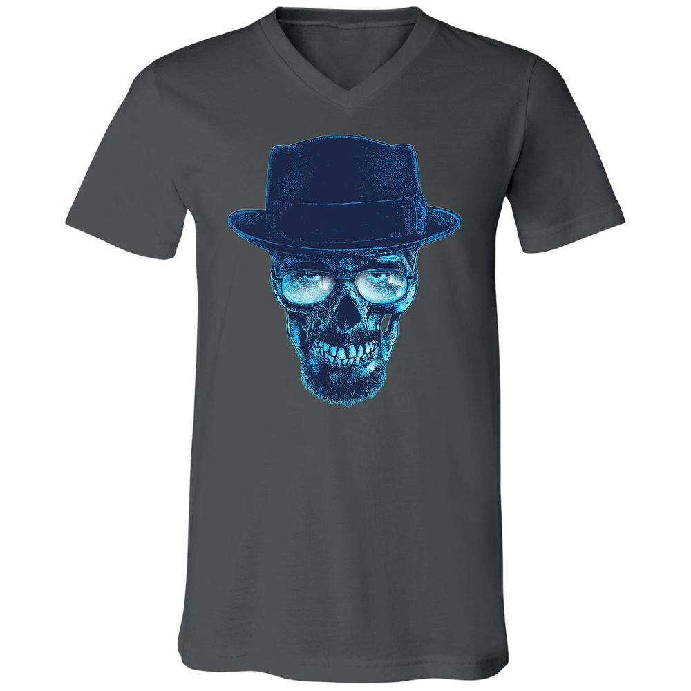 Unisex V-Neck T-Shirt - CBBU8THV - Asphalt - 12