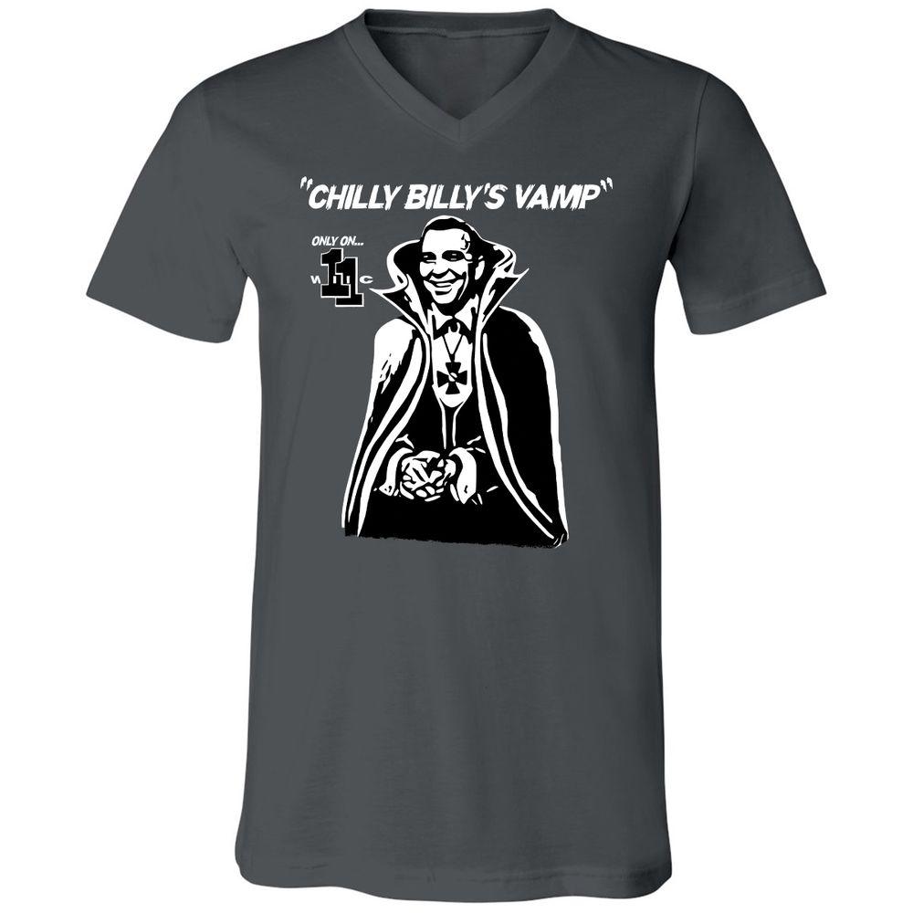 Unisex V-Neck T-Shirt - BL22T6U6 - Asphalt - 12