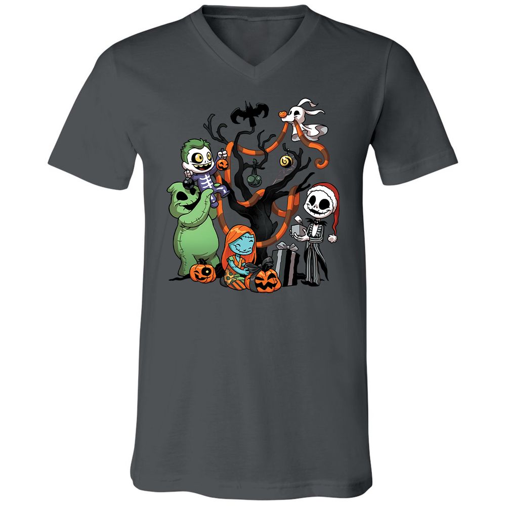 Unisex V-Neck T-Shirt - N5VNT14P - Asphalt - 12