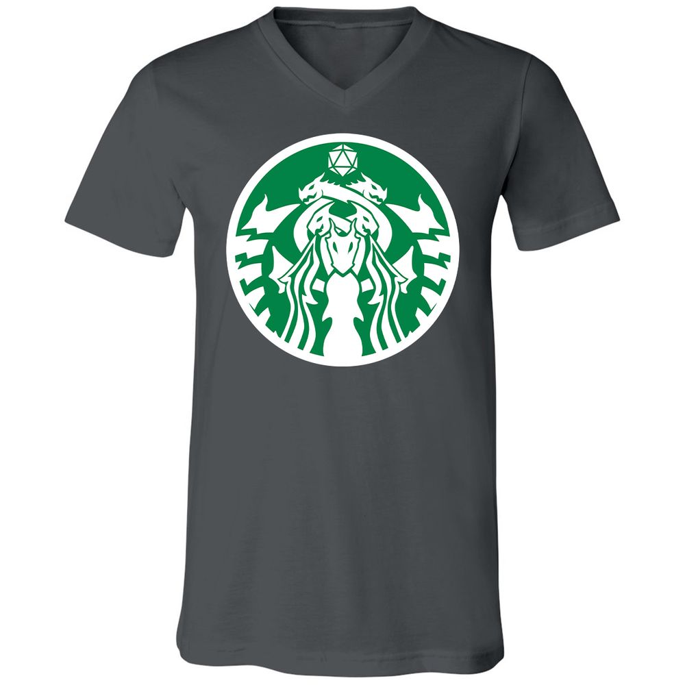 Unisex V-Neck T-Shirt - XXEC85R8 - Asphalt - 12