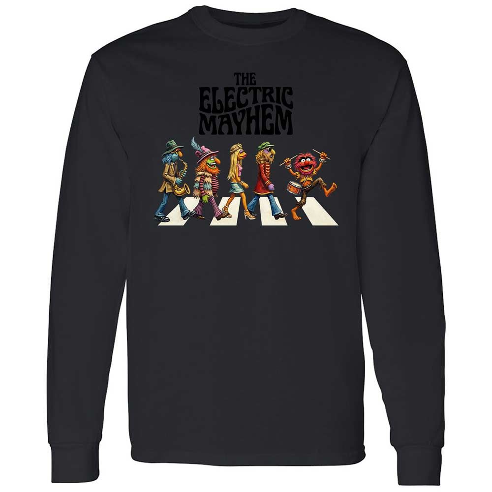 Long Sleeve T-Shirt - E372YMD7 - Black - 12