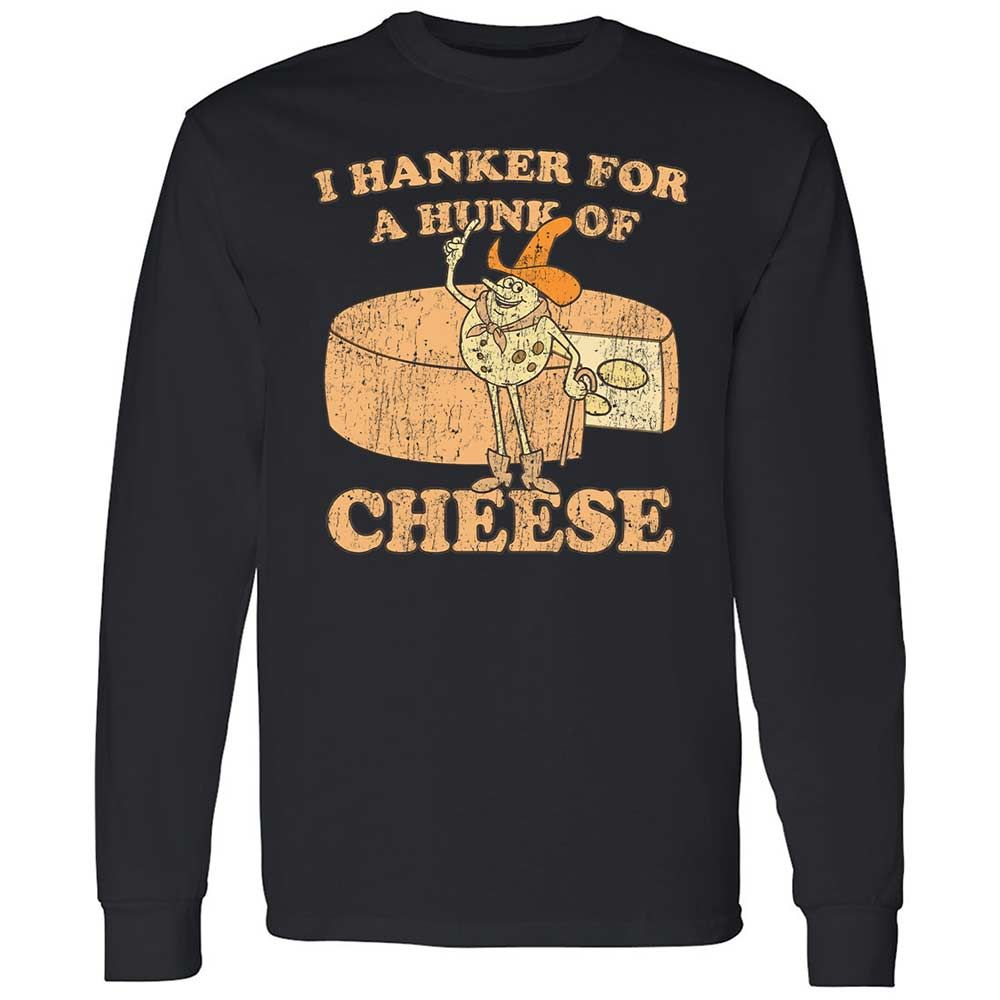 Hanker For A Hunk Of Cheese - Black - 12