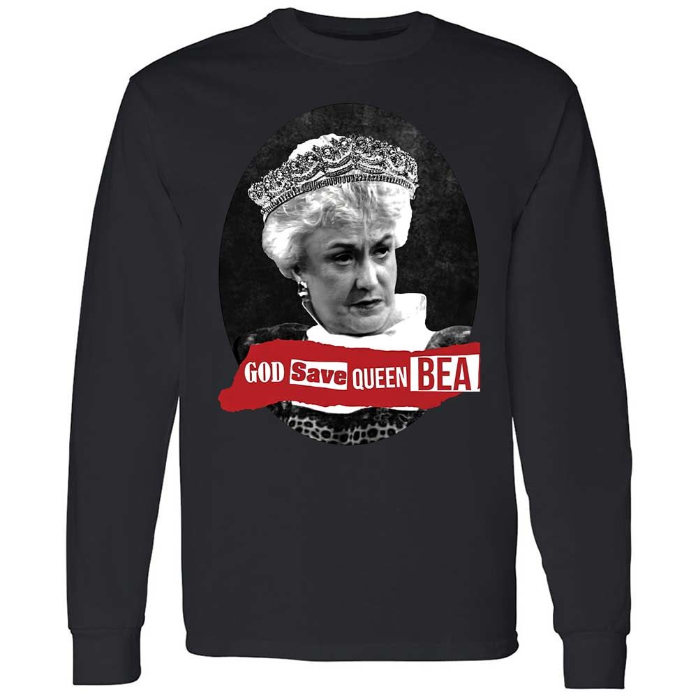 God Save Queen Bea - Black - 12