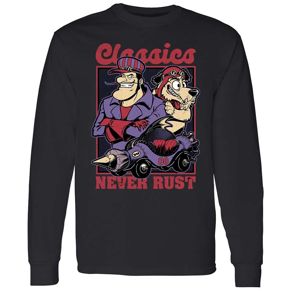 Long Sleeve T-Shirt - G85BX7B7 - Black - 12