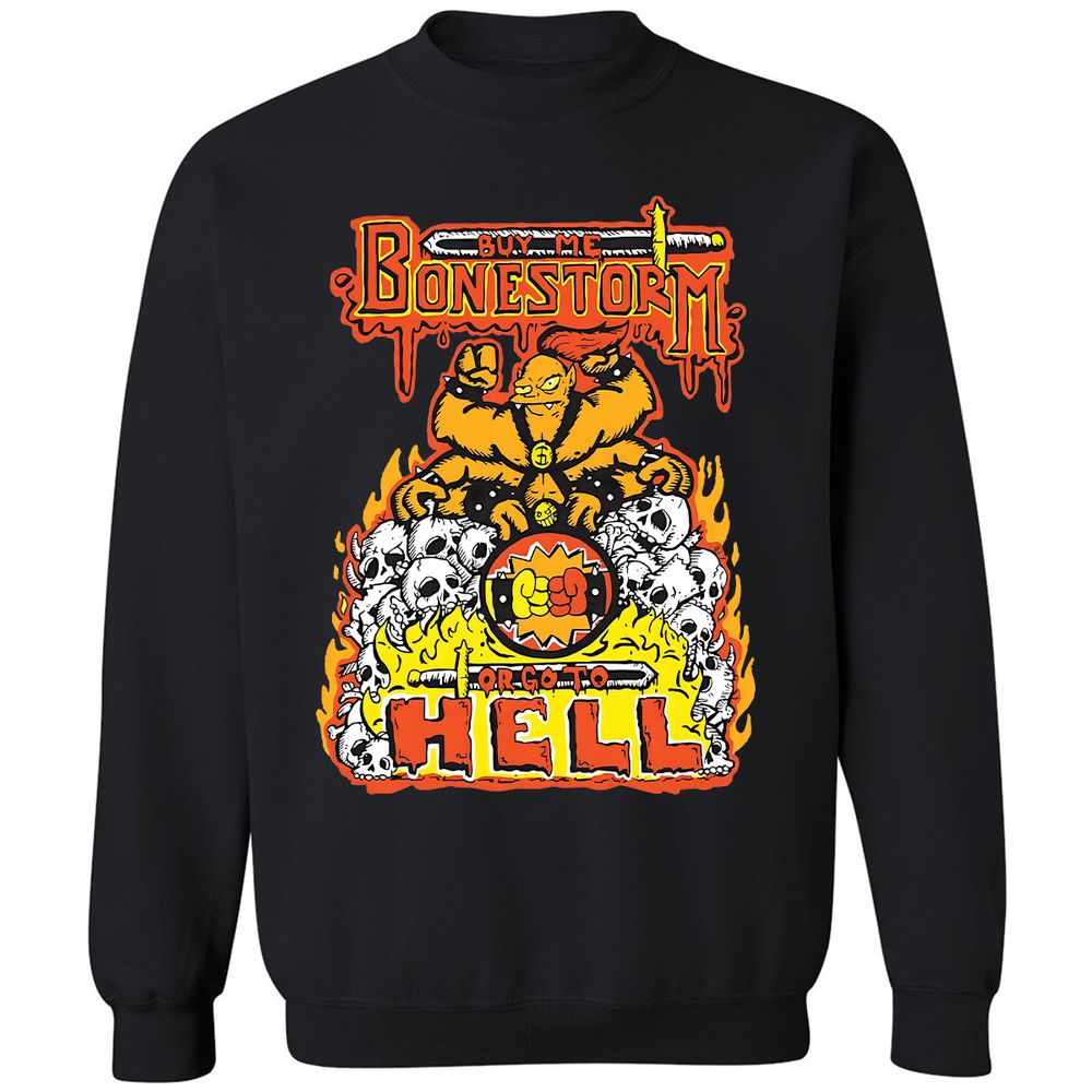 Classic Unisex Sweatshirt - A3U8XR5F - Black - 12