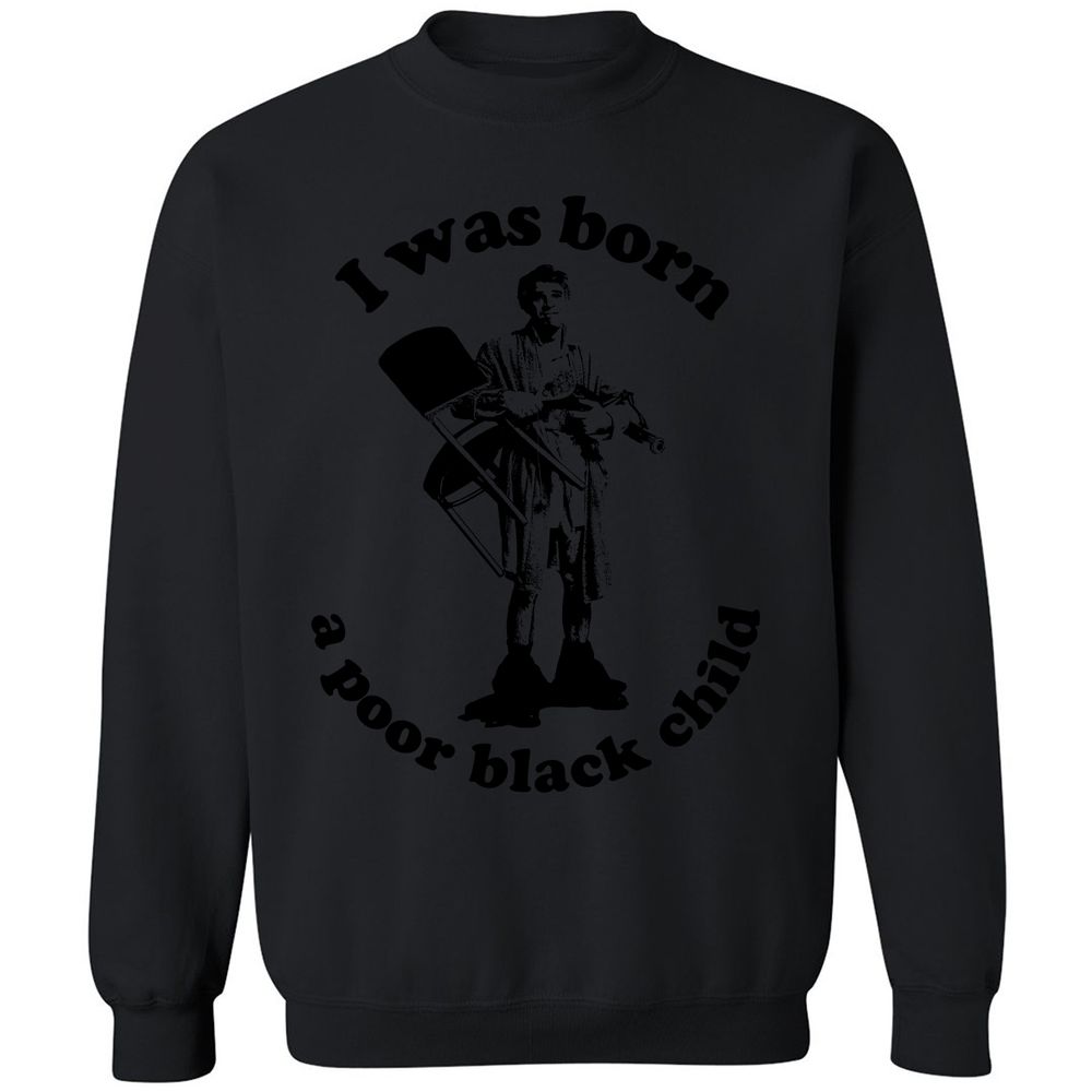Classic Unisex Sweatshirt - 9DWKR5S8 - Black - 12