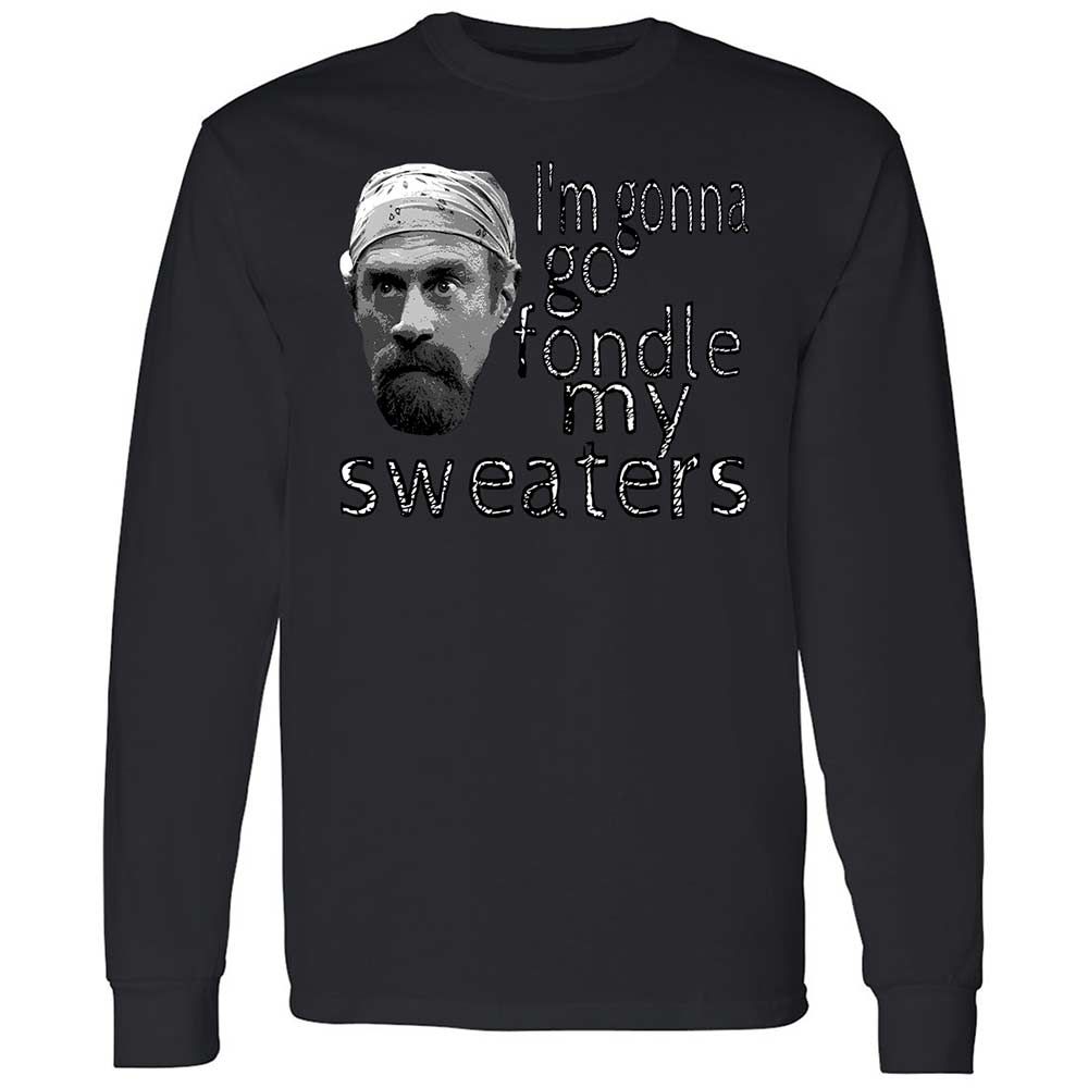Fondle my sweaters - Black - 12