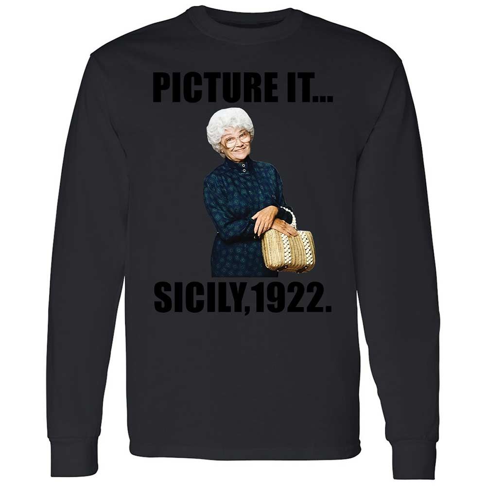Long Sleeve T-Shirt - AH6J1NFE - Black - 12